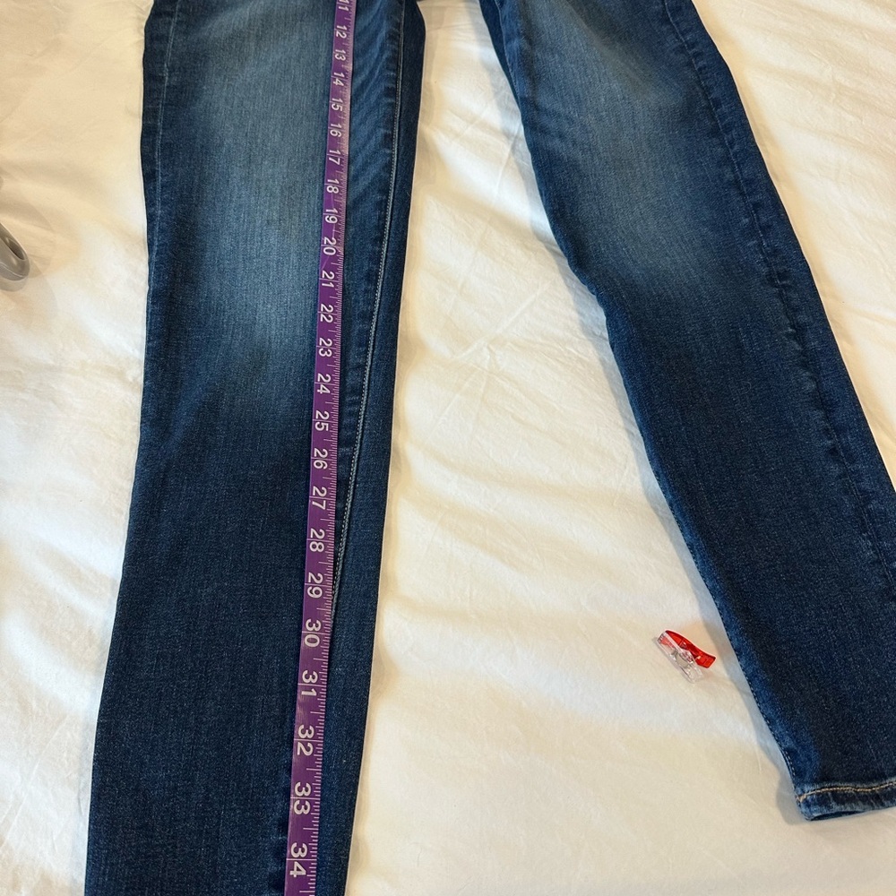 American Eagle Outfitters Dark Blue Skinny Jeggings - Picture 7 of 8